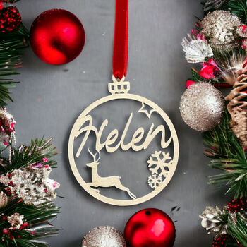 Personalised Christmas Tree Ornaments, 3 of 7