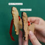 Traditional Wooden Dog Christmas Decoration, thumbnail 10 of 12
