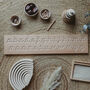 Wooden Double Sided Cursive Alphabet Tracing Board, thumbnail 5 of 6