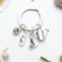 Personalised Gardening Keyring Garden Lover Present, thumbnail 3 of 9
