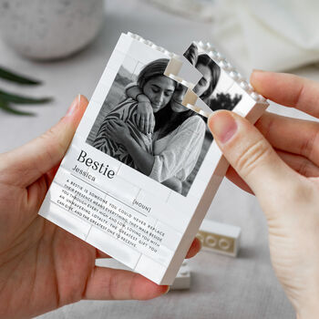 Personalised Friendship Photo Print Gift For Bestie, 5 of 10