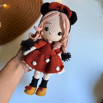 Handmade Crochet Doll, Toys For Kids, 2 of 12