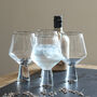 Four Silver Rim Gin Glasses, thumbnail 1 of 4