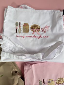 In My Sourdough Era Embroidered Apron, 4 of 8