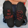 Do Not Disturb Rugby Socks, thumbnail 2 of 4
