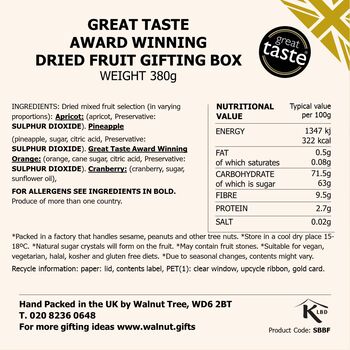 Luxury Dried Fruit Gift Box, 6 of 7