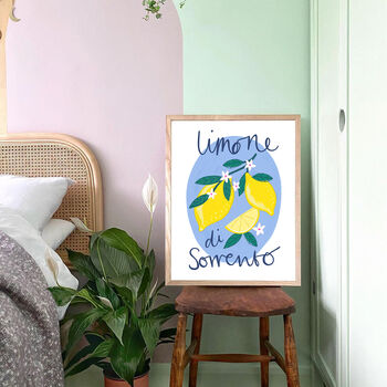 Limone Di Sorrento Art Print, 2 of 3