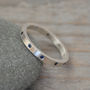 Sapphire Eternity Ring, Sapphire Wedding Ring, thumbnail 1 of 4