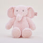 Personalised Pink Elephant Soft Toy, thumbnail 1 of 5