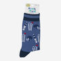 Cricket Bamboo Socks Men's Blue, thumbnail 2 of 4