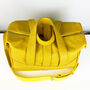 Handcrafted Yellow Overnight Bag, thumbnail 5 of 8