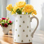 Bee Flower Jug Flower Vase Gift For Wife 50th Birthday, thumbnail 1 of 5