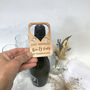 Personalised Just Married Wine Bottle Label, thumbnail 5 of 12