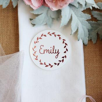 Acrylic Rose Gold Table Place Name, 12 of 12