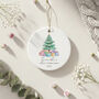 Personalised Baby’s First Christmas Decoration Bauble, thumbnail 7 of 9