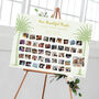 Tropical Photo Collage 'Find Your Face' Table Plan, thumbnail 4 of 4