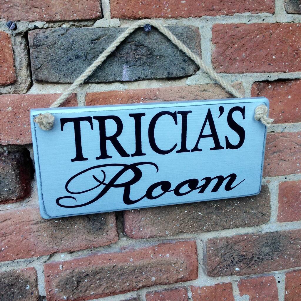 House Sign Artisan Crafted By Potting Shed Designs | notonthehighstreet.com