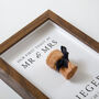 Personalised Our First Toast Cork Saver Frame, thumbnail 6 of 12