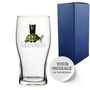 Personalised Tortoise Guinness Pint Glass Engraved, thumbnail 1 of 3