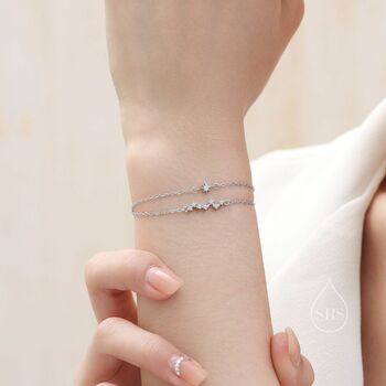 Double Layer Starburst And Constellation Bracelet, 2 of 11