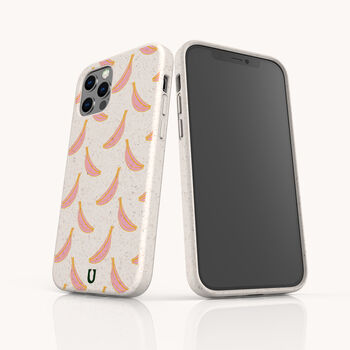 Pink Bananas Eco Phone Case, 4 of 5