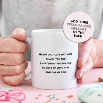 Happy Mother's Day From The Bump Mug Mum To Be Gift, 2 of 2