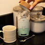 Personalised Traditional Tea Glass Storage Jar, thumbnail 2 of 9
