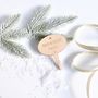 'Baked With Love' Personalised Mince Pie Topper, thumbnail 1 of 2