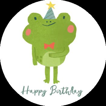 Frog Birthday Lollipop, 2 of 3