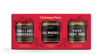 Christmas Party Condiment Gift Set 3x 190g, 2 of 2