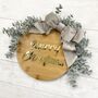 Personalised Family Christmas Wreath Plaque, thumbnail 7 of 10