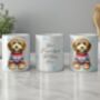 Personalised Cockapoo In Christmas Jumper Mug, thumbnail 2 of 2