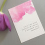 Watercolour Wedding Save The Date Cards, thumbnail 3 of 5