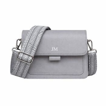 Personalised Embossed Mini Michelle Cross Body Bag, 6 of 10