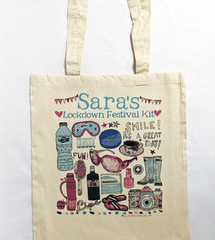 Personalised Festival Survival Bag, 6 of 12