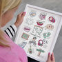 The Story Of Mum And Me Personalised Print, thumbnail 1 of 8