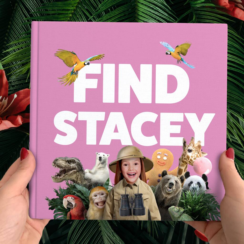 Find Your Little Face Personalised Book For Girls, 1 of 8