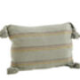 Striped Cushion Cover W/Fringes, 40 X 60, thumbnail 4 of 12