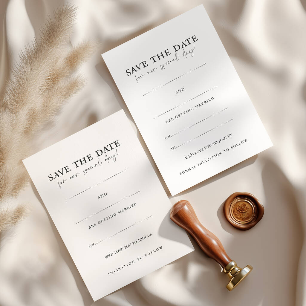 Wonderful Love Save The Date Cards, 1 of 4