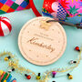 Christmas Poem Tree Decoration, thumbnail 2 of 4
