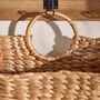 Wicker Hanging Magazine Storage Basket, thumbnail 3 of 5