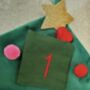 Christmas Tree Reusable Fabric Advent Calendar, thumbnail 4 of 5