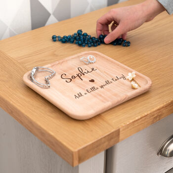 Personalised Add A Little Sparkle Jewellery Tray, 2 of 2