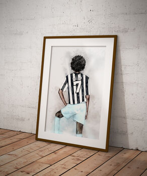 Personalised Boys Football Art Print, 2 of 6