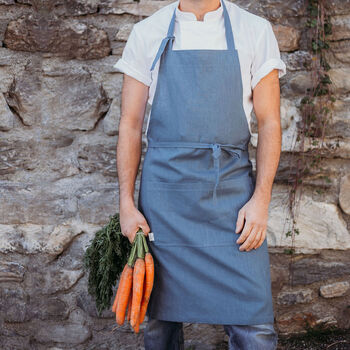 Linen Unisex Apron, 2 of 5