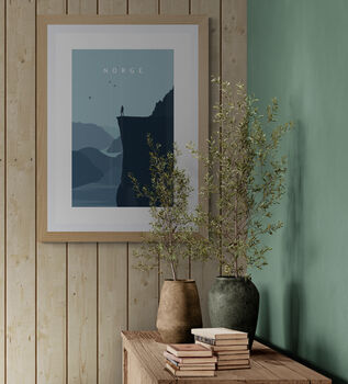 Norway Landscape Scandinavian Art Print, 2 of 3