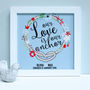 Personalised Engagement Anchor Framed Print, thumbnail 1 of 6