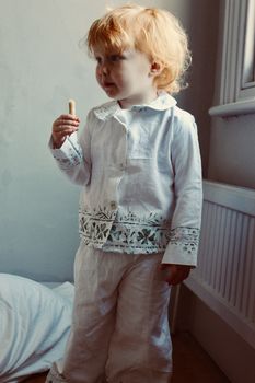 Folk Print Pyjamas Baby, 2 of 5
