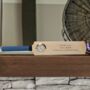 Personalised Mini Cricket Bat With Clock, thumbnail 6 of 12