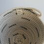 Mono Patterned Everyday Rope Bowl, thumbnail 4 of 5